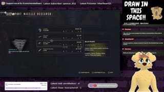 back on YouTube and playing WARFRAME  - fursuit & furry vtuber!