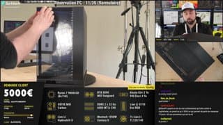 Montage PC 5000€ Aquarium RGB RTX 5090 + 9800x3d Gaming 4K ! => !config | Config PC par budget => !pc | !Holy !SurfShark